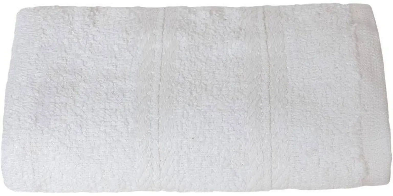 RÄTIK 30X50CM 100% PUUVILL 380G/M2 VALGE