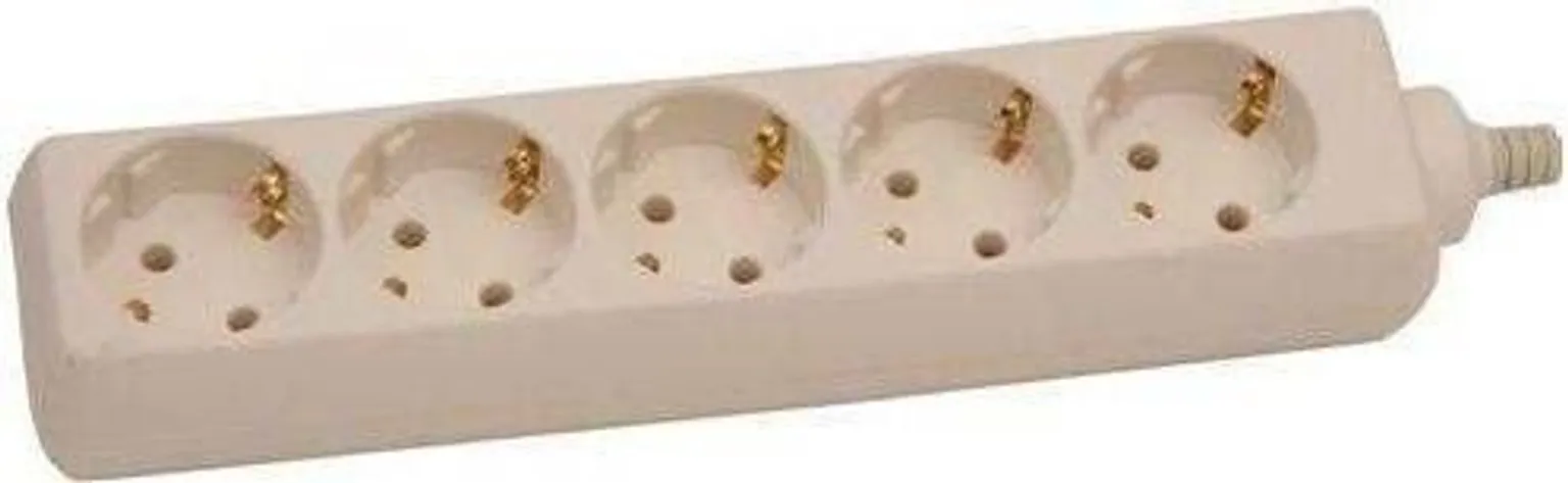 PIKENDUSJUHE ACUMA 1,5M 5PESA 3G1,5MM2 VALGE