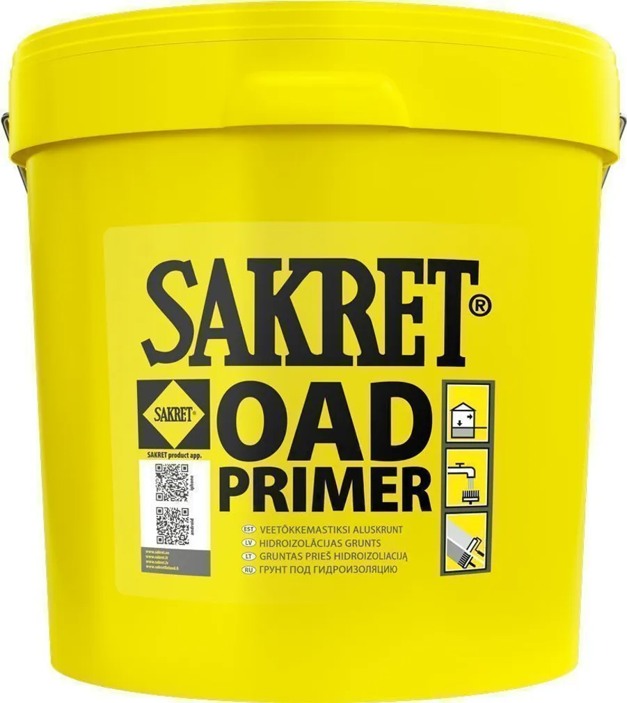 KRUNT VEETÕKKEMASTIKSILE SAKRET OAD ELASTIC PRIMER 25KG