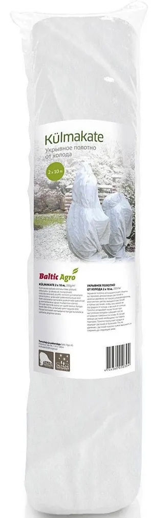 KÜLMAKATE BALTIC AGRO 200G/M² 2X10M 20M² VALGE