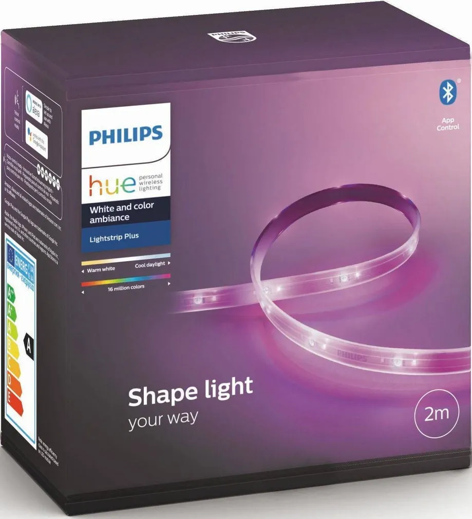RIBAVALGUSTI PHILIPS HUE LED 2M 25W RGB KOMPLEKT
