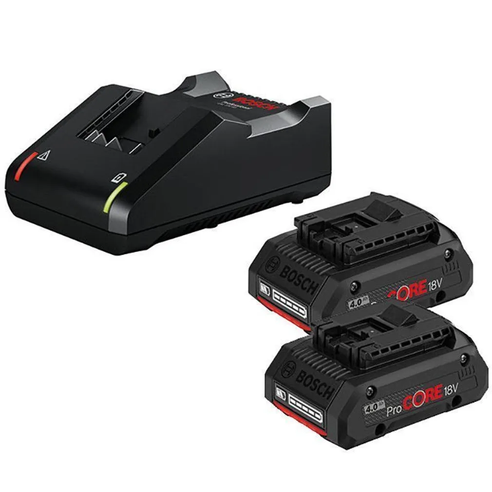 STARDIKOMPLEKT BOSCH GBA 2X4,0AH, PROCORE 18V, GAL 18V-40