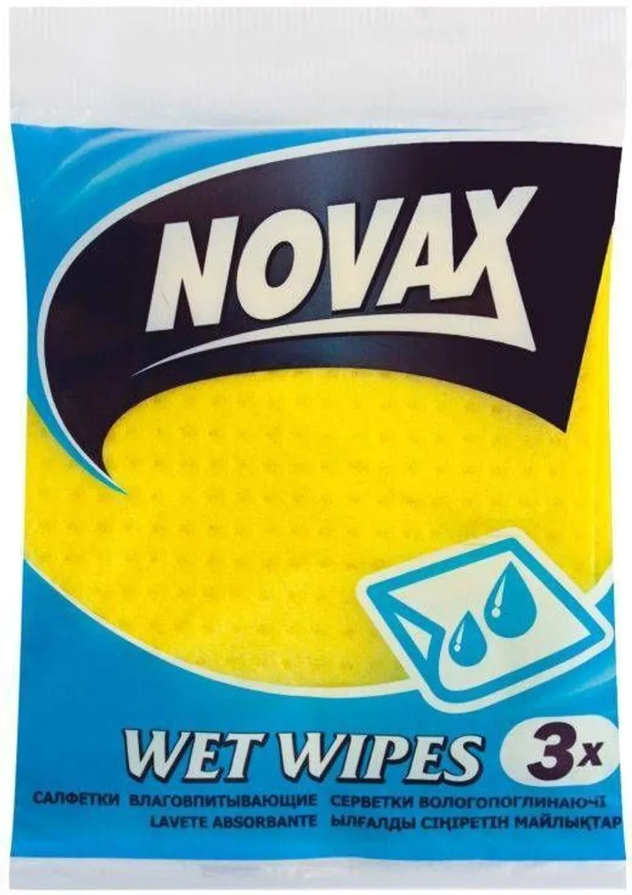 PUHASTUSLAPID SVAMMIST NOVAX 14,5X15,7 3TK PAKIS