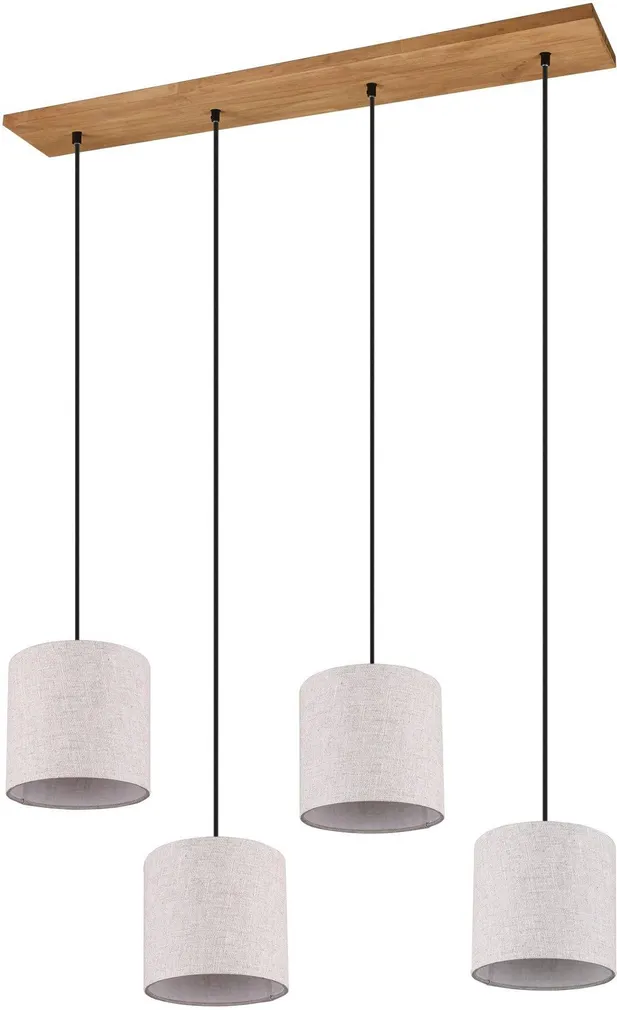 LAELAMP TRIO ELMAU 4XE27 PUIT/TEKSTIIL