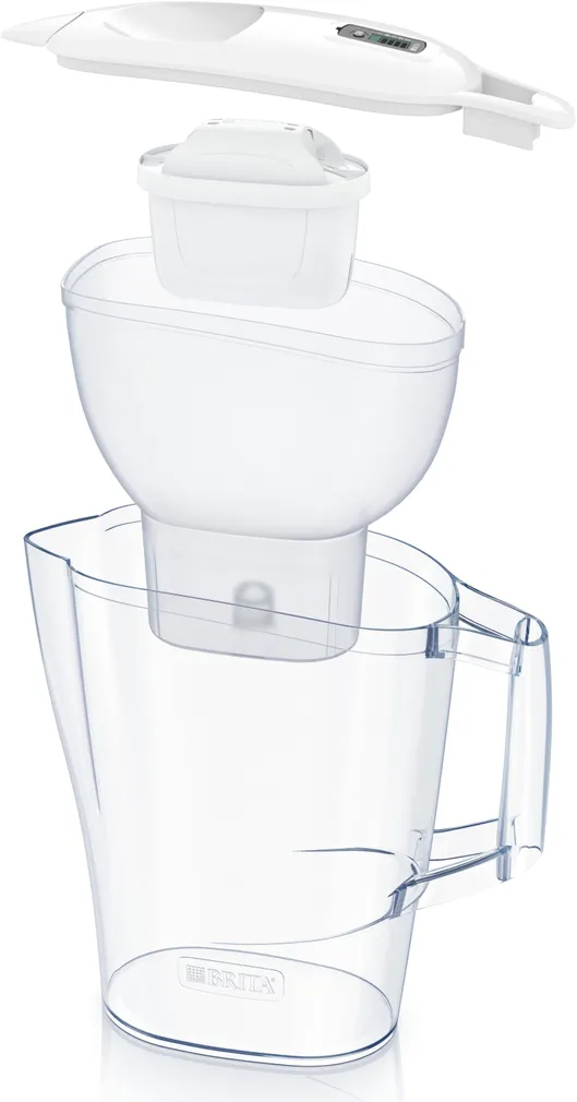 VEEFILTERKANN BRITA ALUNA 2,4L MEMO VALGE