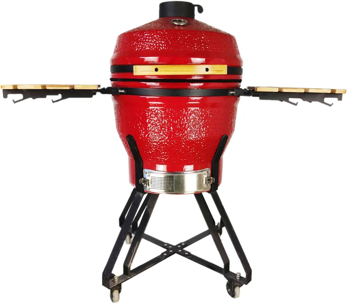 KERAAMILINE SÖEGRILL KAMADO 26'' PUNANE