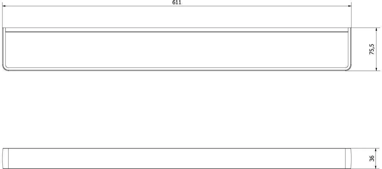 KÄTERÄTIHOIDJA HACEKA ALINE 60CM HALL