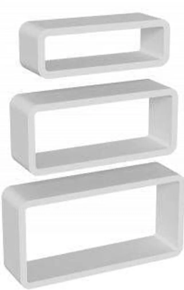 RIIULIKOMPLEKT DOMAX VALGE FOS 100 3TK PAKIS