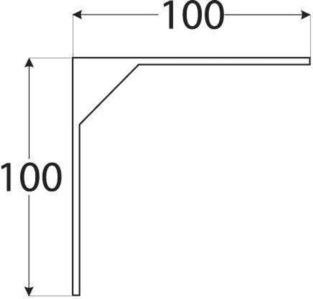 KRONSTEIN VELANO HÕBEDANE GALVAANILINE TSINK 100X100MM