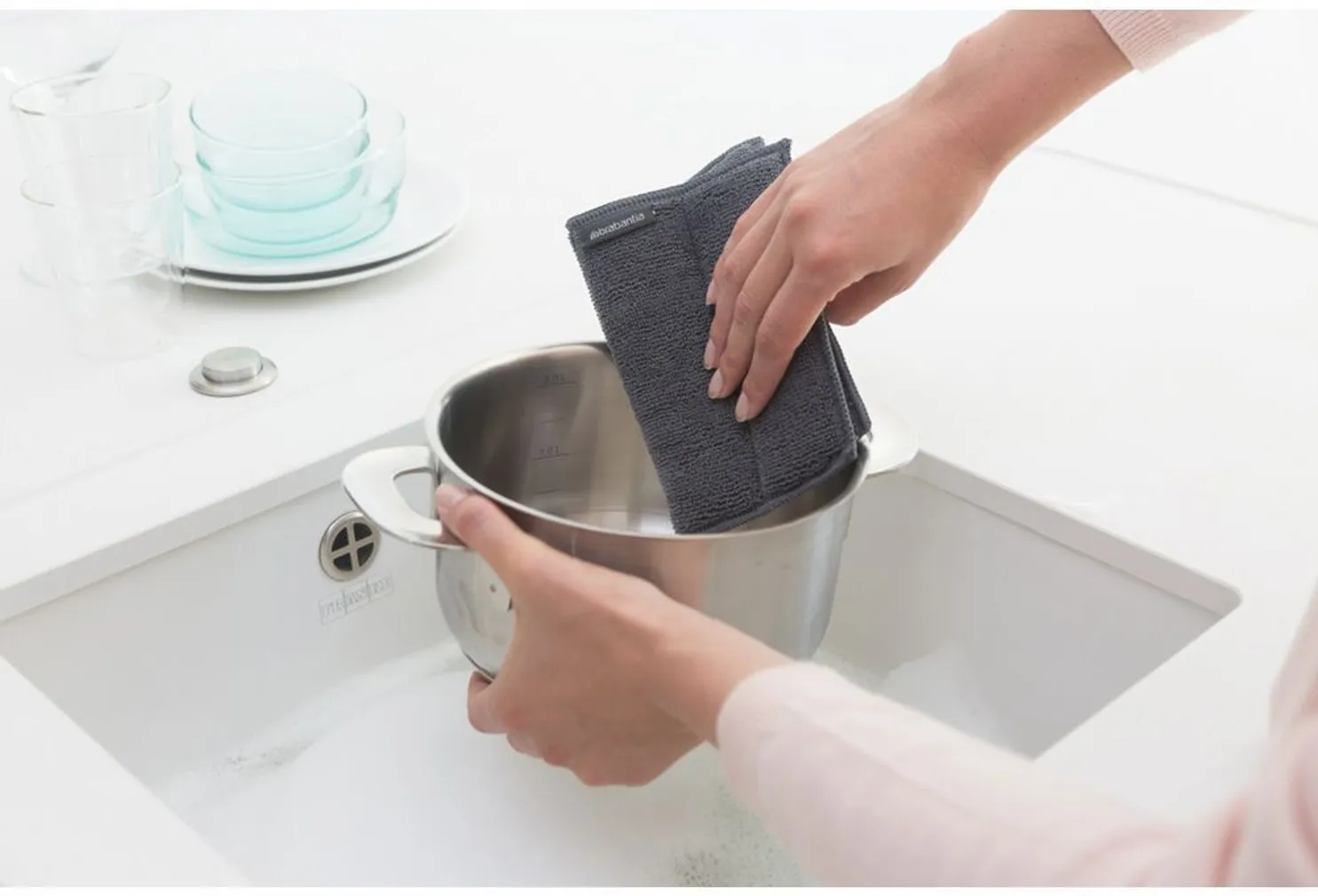 MIKROFIIBERLAPID NÕUDELE BRABANTIA 3TK 15X22CM MIX