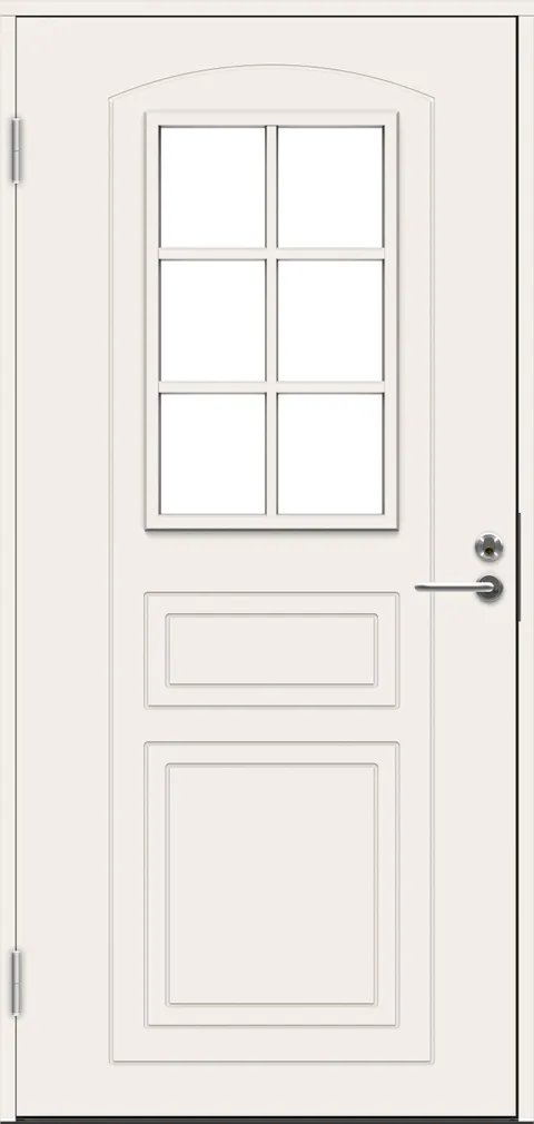 VÄLISUKS SWEDOOR BASIC B0020 VALGE 9X21 VASAK