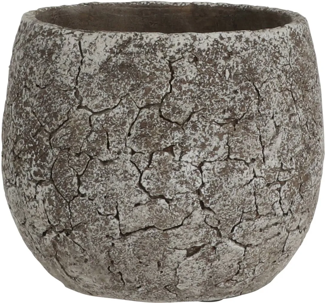 ÜMBRISPOTT MICA DECORATIONS THOMAS VALGE 11,5X13,5CM