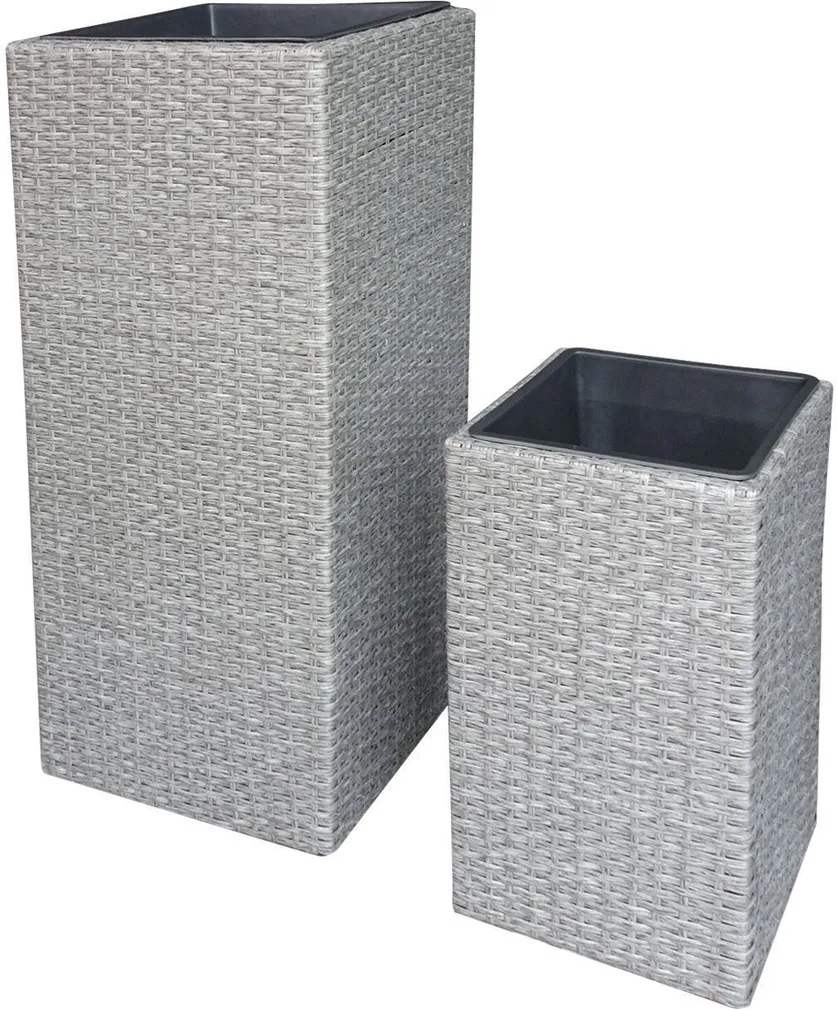 VÄLIS PLASTPOTT 38X38X81CM HELEHALL