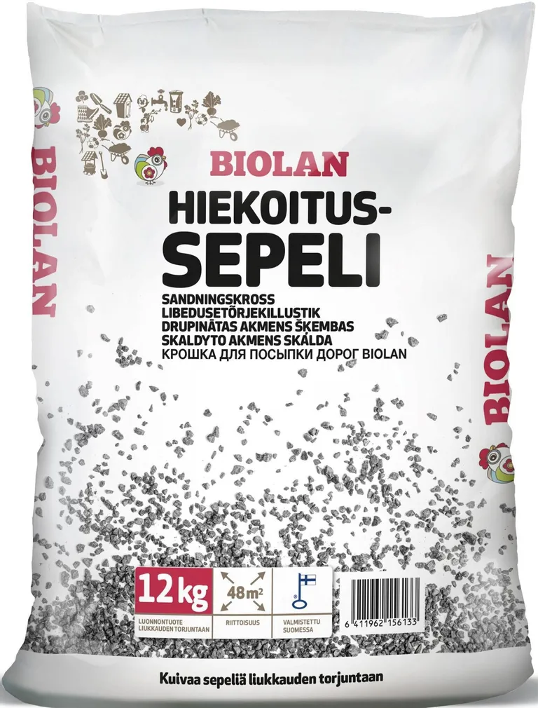 LIBEDUSETÕRJEKILLUSTIK BIOLAN (PURUSTATUD KIVI) 12KG