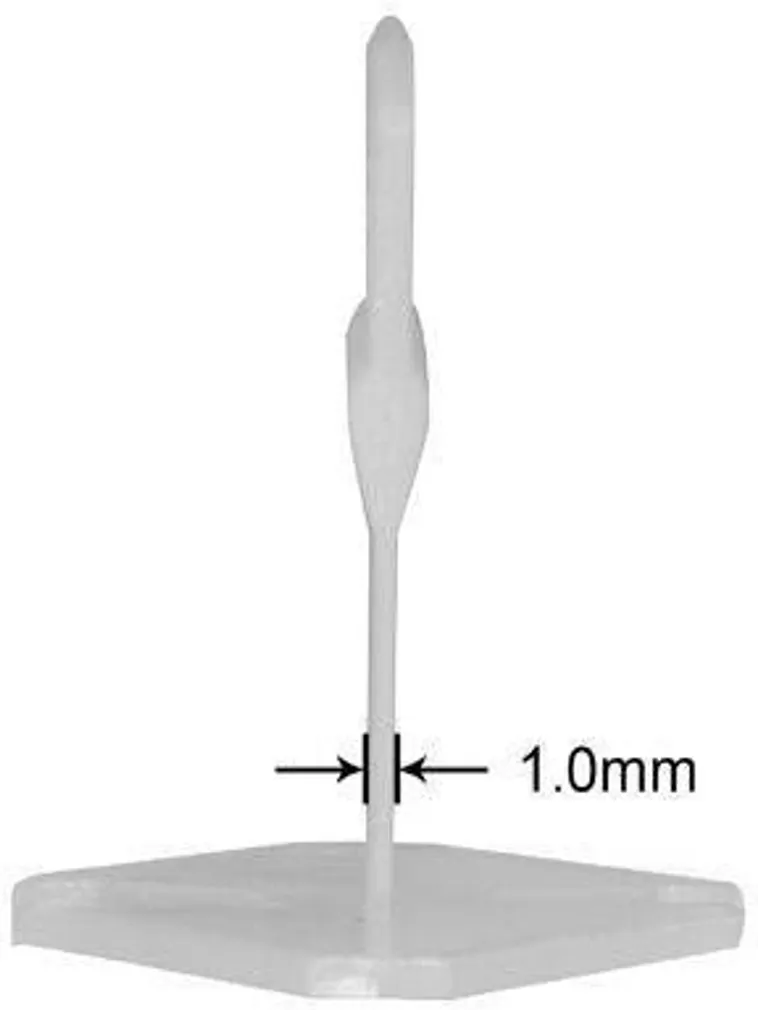 PLAATIMISANKUR 1MM 15-25MM 100 TK PAKIS