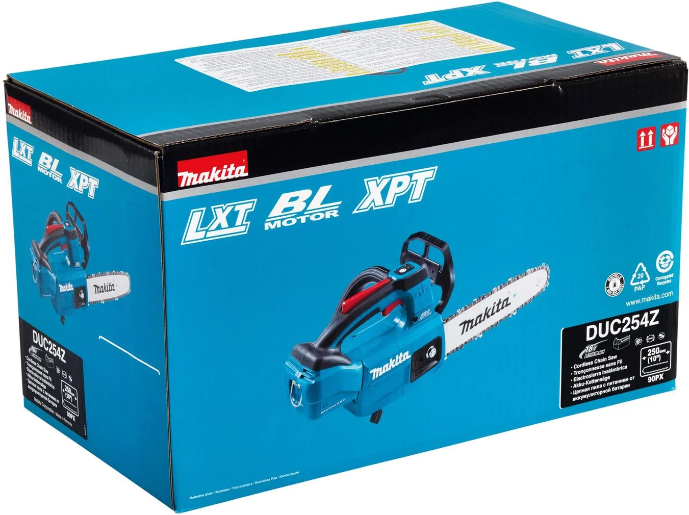 AKUKETTSAAG MAKITA DUC254Z 18V HARJAVABA AKU JA LAADIJATA