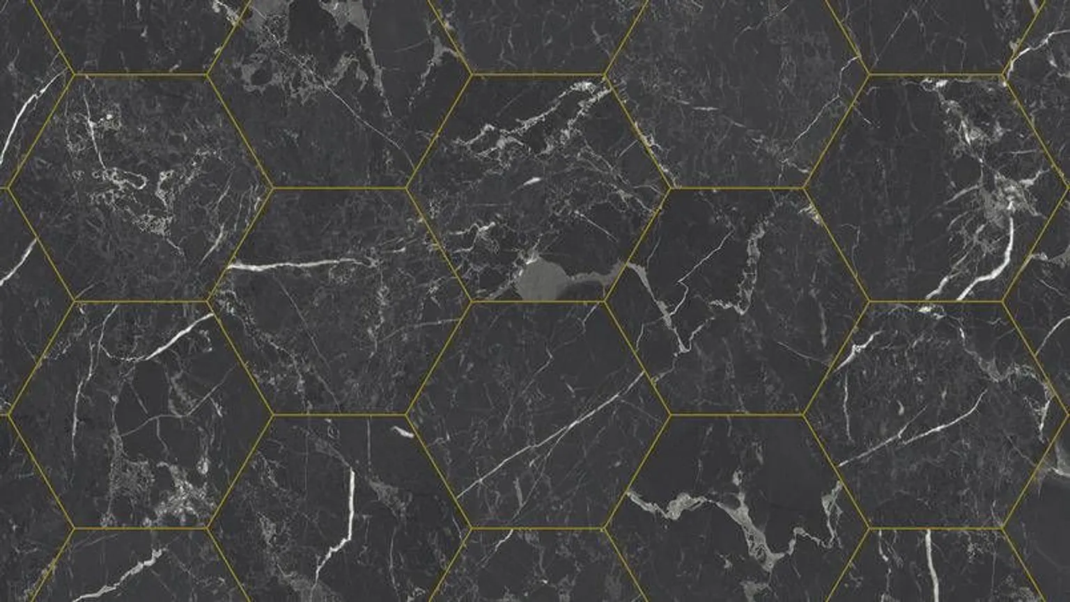 PVC KATE 2M ICONIK 260D NERO MARQUINE HEXA GOLD