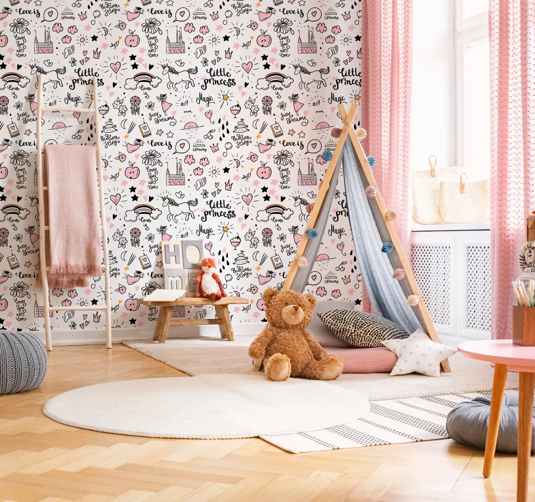 TAPEET GRANDECO 168001 LITTLE PRINCESS