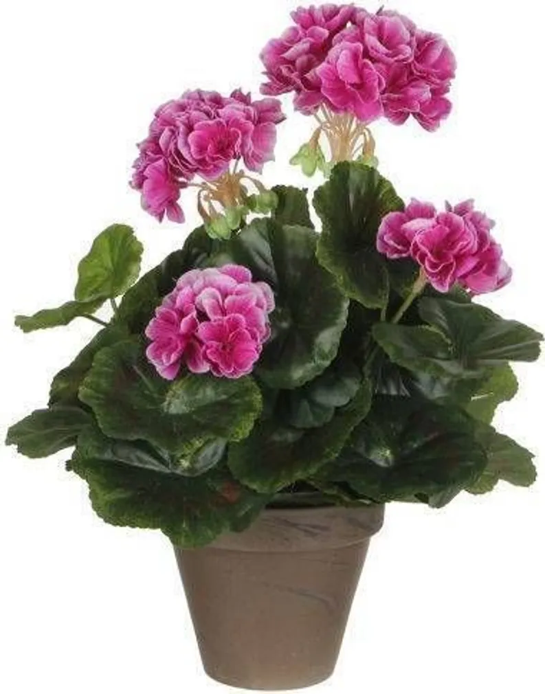 KUNSTLILL POTIS MICA DECORATIONS LILLA 34X20CM