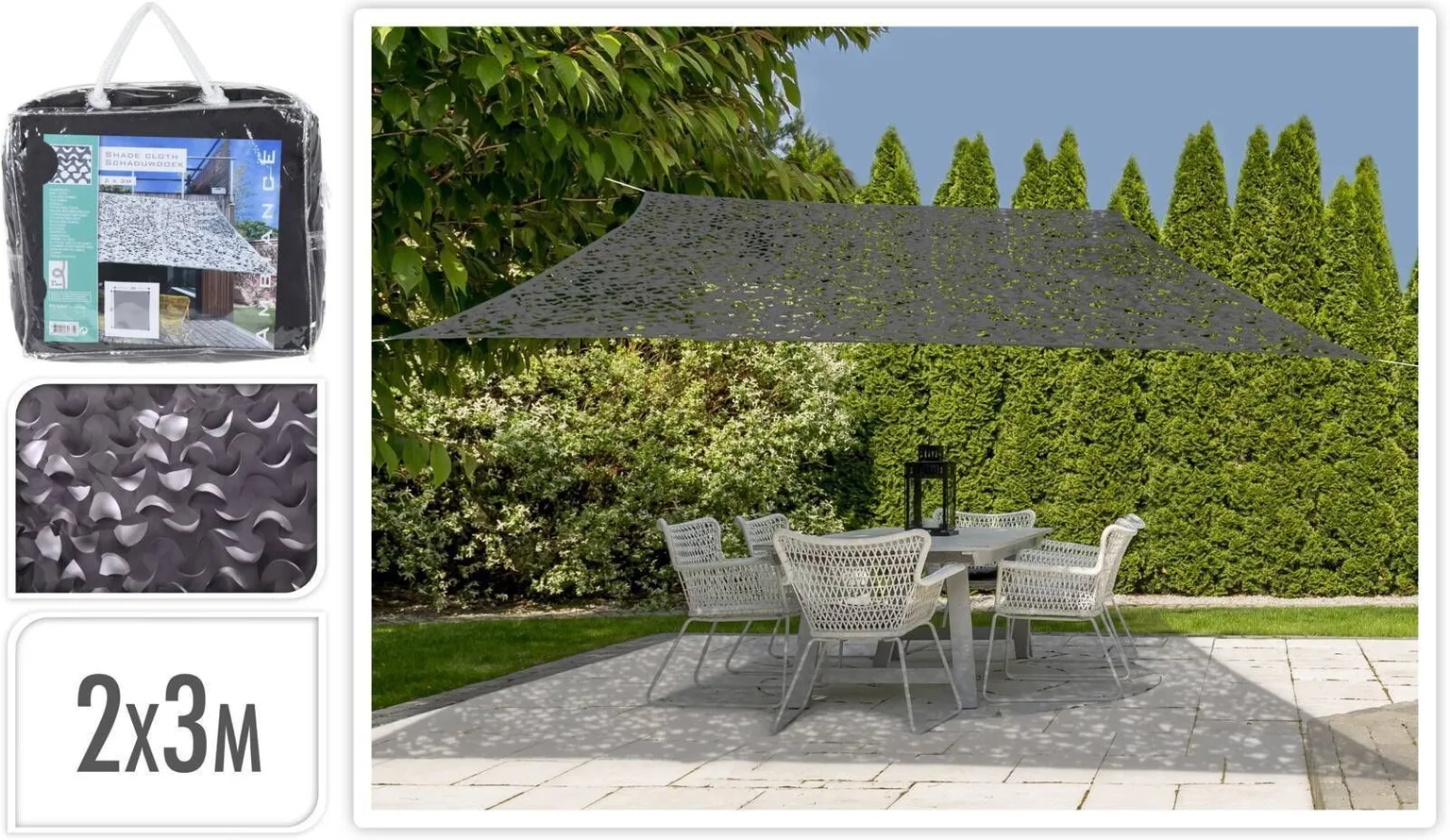 VARIKATUS AMBIANCE 2X3M TUMEHALL