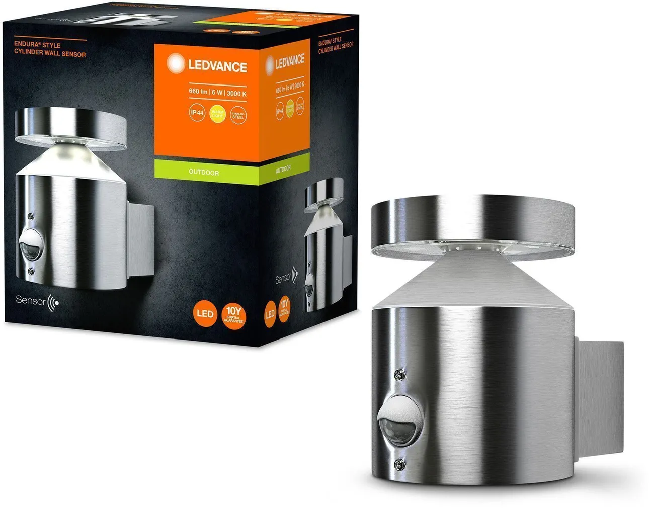 VÄLISVALGUSTI LEDVANCE ENDURA STYLE CYLINDER WALLSENS 6W ST