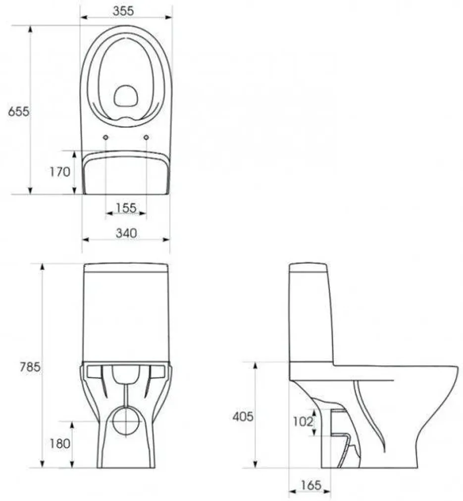 WC-POTT CERSANIT DIORO CLEAN ON TAHAJOOKS SC PRILL-LAUD