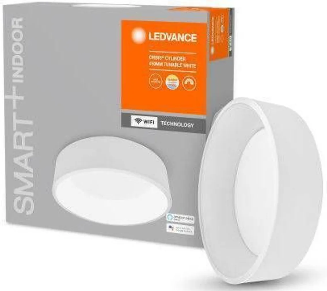 LAELAMP LEDVANCE SMART WIFI ORBIS CYLNR RD 450 TW WT IP20