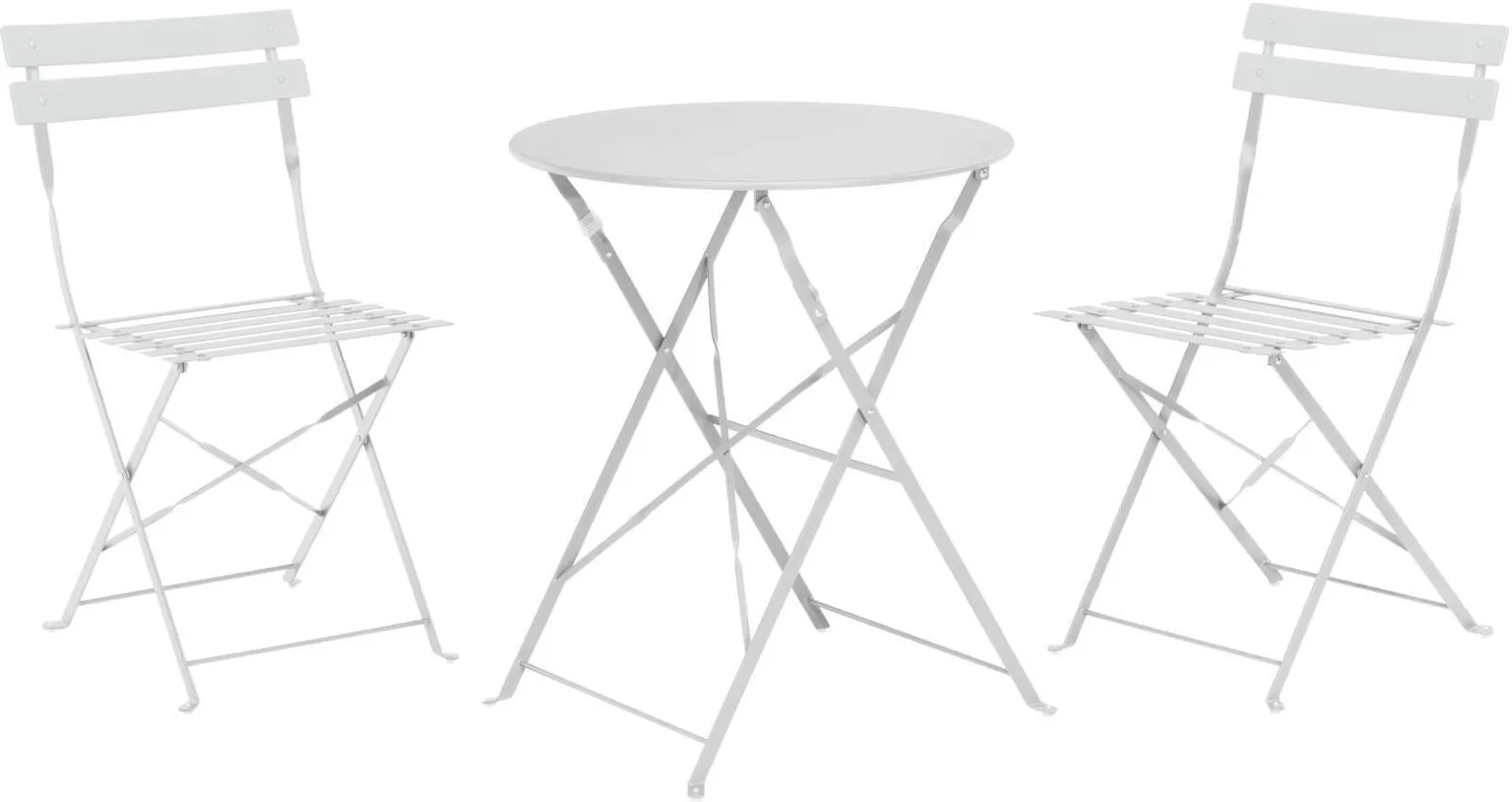 AIAMÖÖBLI KOMPLEKT 3-OSALINE METALLIST, MATT HELEHALL