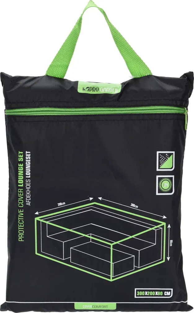 KATE AIAMÖÖBLILE XL 300X200X80CM, MUST