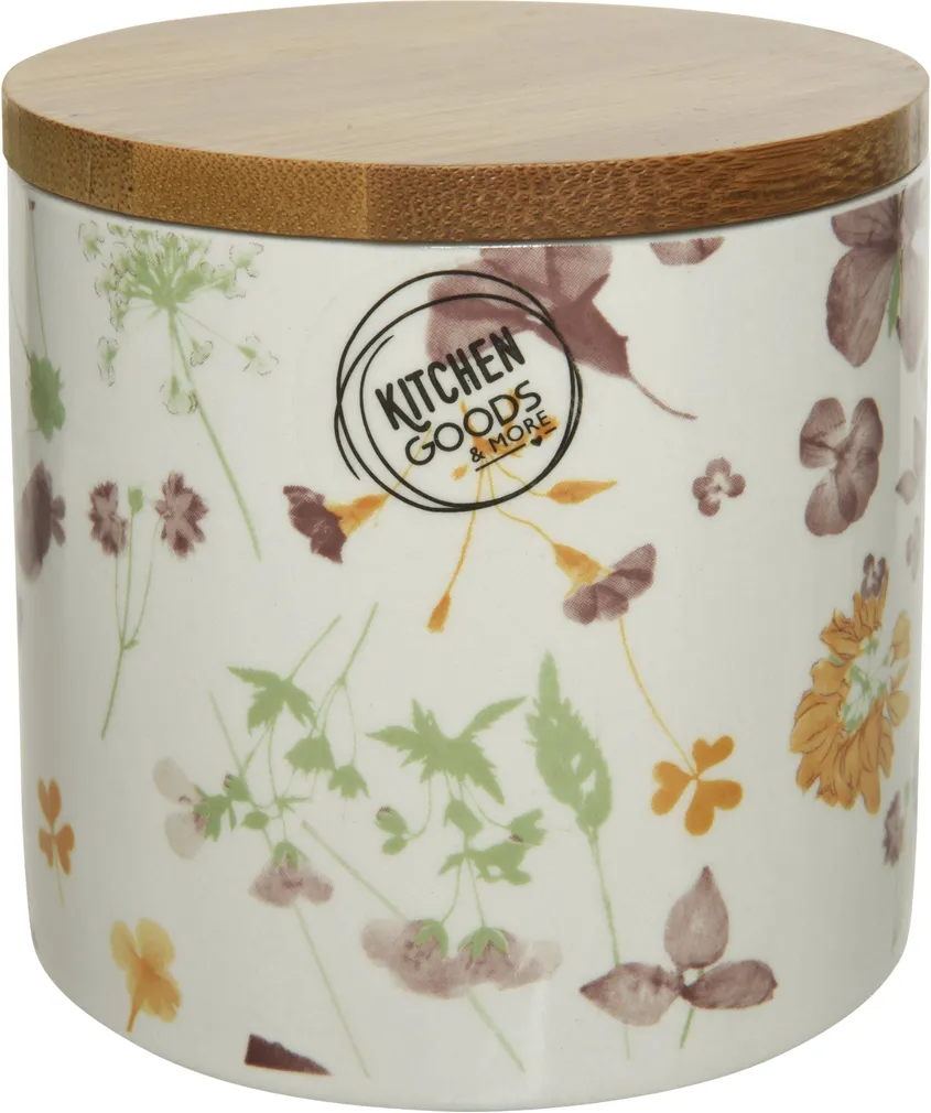 SÄILITUSPOTT LILLELINE PORTSELAN 10X9,5CM