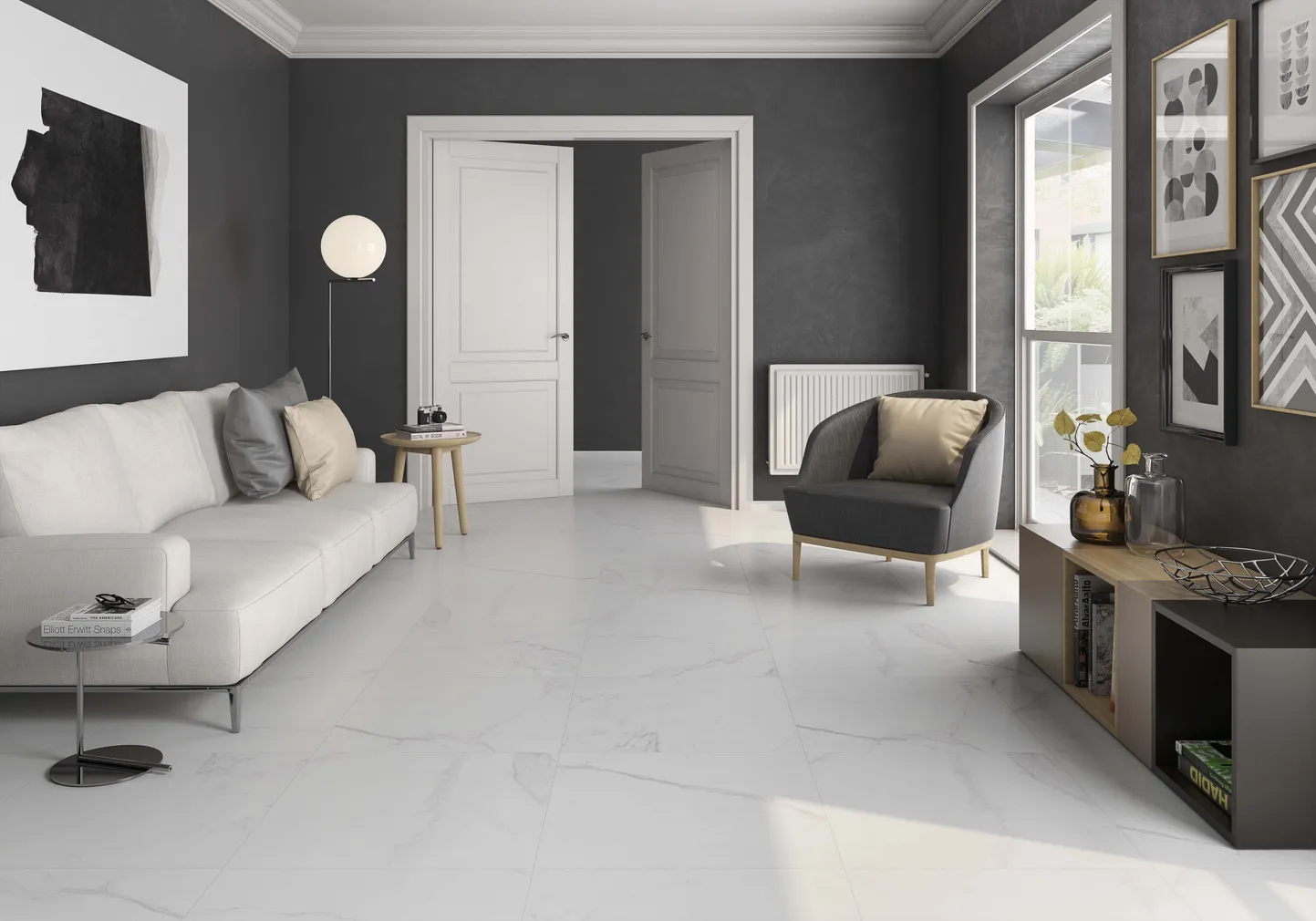 PÕRANDAPLAAT PRISSMACER INDIANA BLANCO 60,8X60,8CM 1,85M2 PAKIS