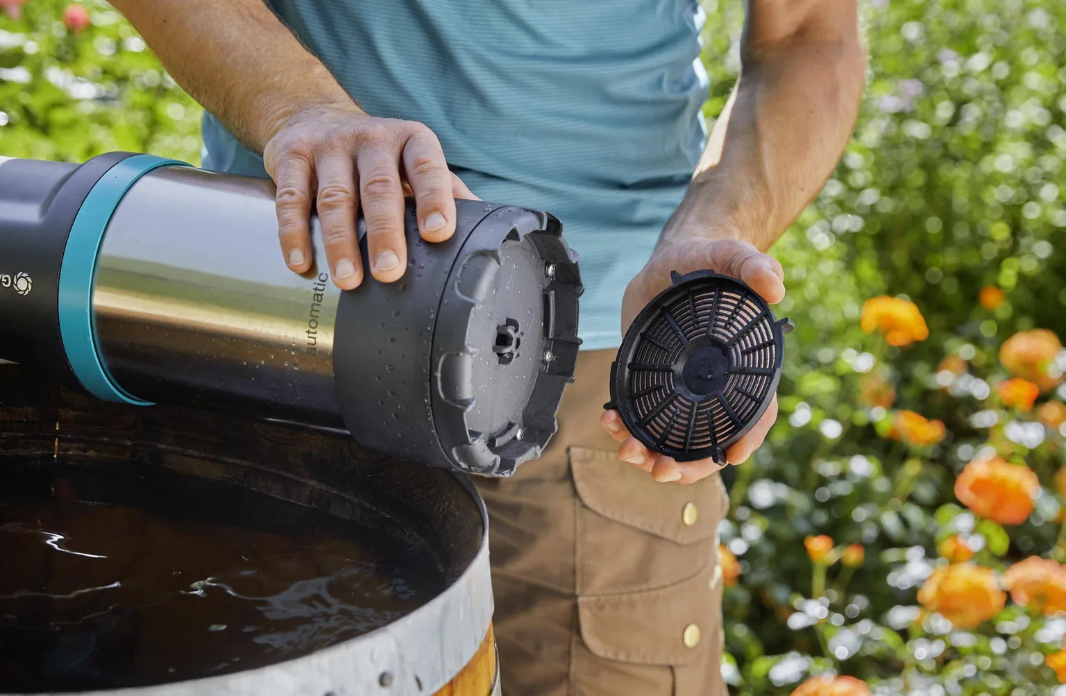 VIHMAVEEPAAGI PUMP GARDENA 4700/2 INOX, AUTOMAATNE