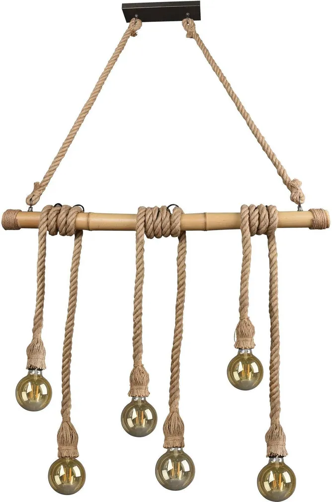 LAELAMP TRIO WILMA 6XE27 PRUUN