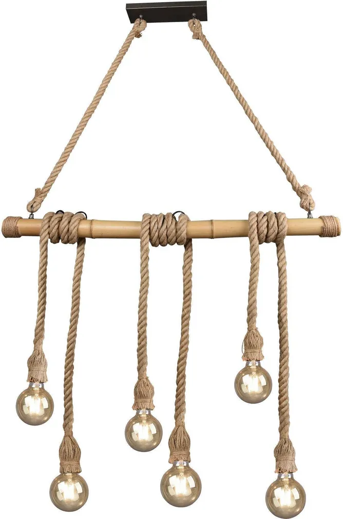 LAELAMP TRIO WILMA 6XE27 PRUUN