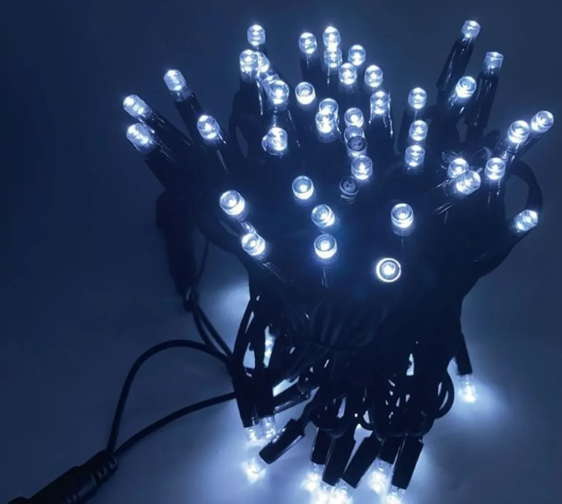 JÕULUVALGUSTUS ECO BRIGHT VÄLIS/SISE 100LED IP65 KÜLM VALGUS 9,9+1,5M