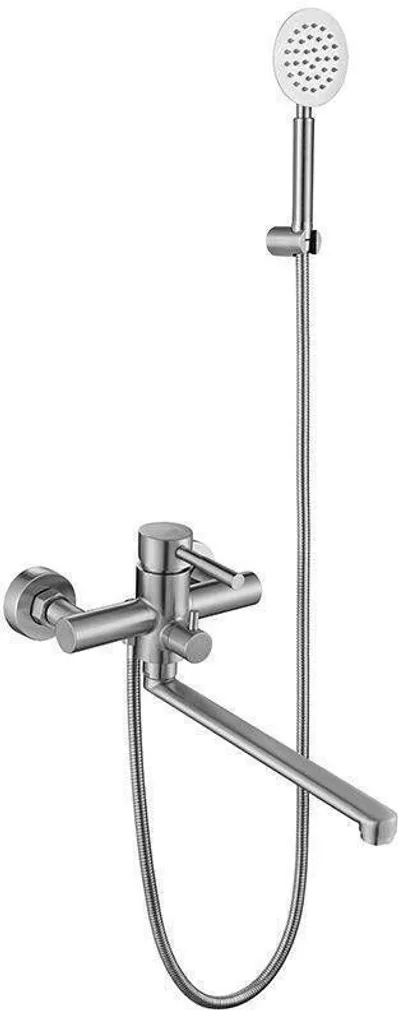 VANNI- JA DUŠISEGISTI AQUALINE AQ STEEL 247RV005 DUŠIKOMPLEKT ROOSTEVABA TERAS