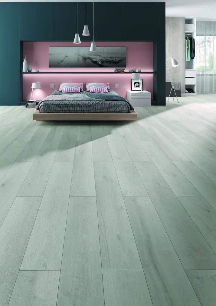 LAMINAATPARKETT ALSAPRO DOMOFLOOR YUKON 8MM TAMM MATT 1-LIPP 4V