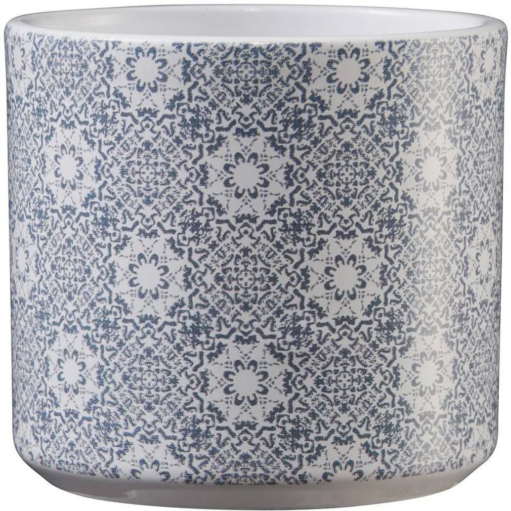 ÜMBRISPOTT SOENDGEN KERAMIK LIVORNO MOSAIC 8X8CM, SININE