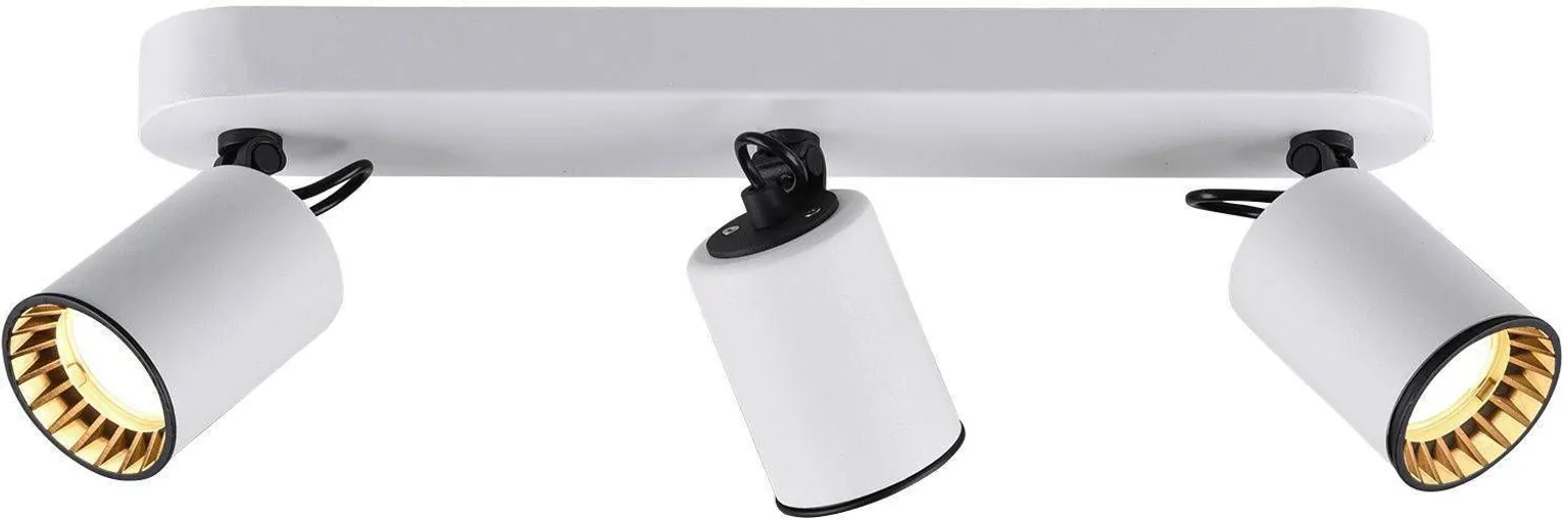 KOHTVALGUSTI TRIO PAGO 3XGU10 VALGE