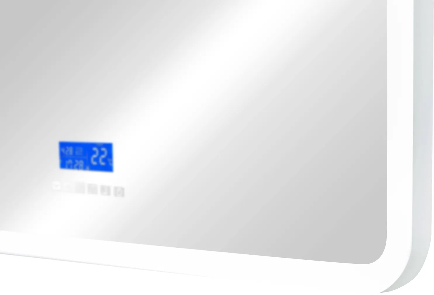 PEEGEL KONTINENT DEMURE LED VALGUSTUSEGA 80X60CM MEEDIA UDUEEMALDUS