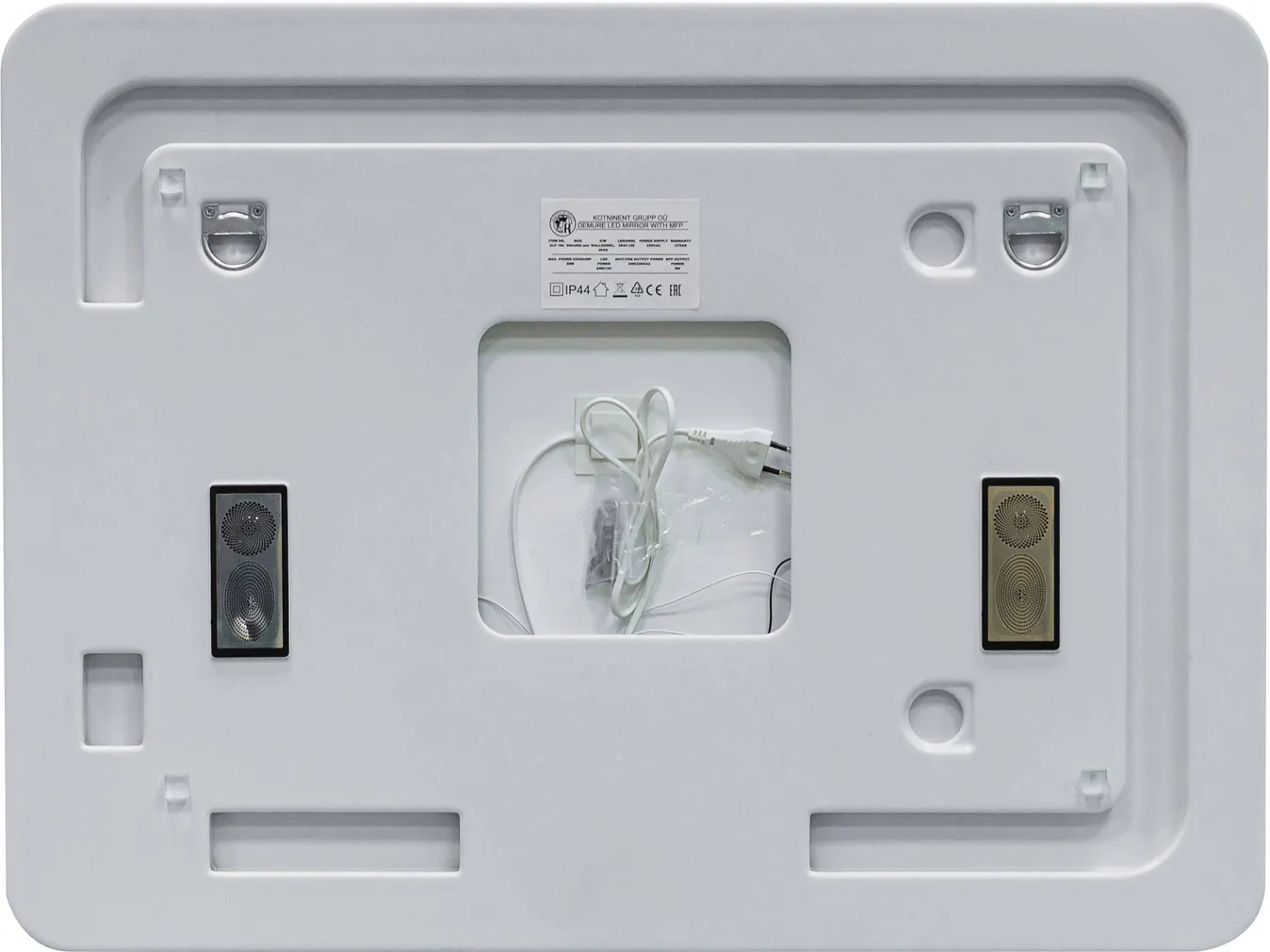 PEEGEL KONTINENT DEMURE LED VALGUSTUSEGA 80X60CM MEEDIA UDUEEMALDUS