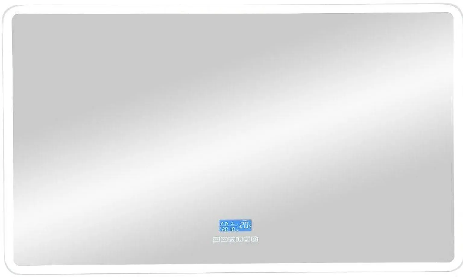 PEEGEL KONTINENT DEMURE LED VALGUSTUSEGA 120X70CM MEEDIA UDUEEMALDUS