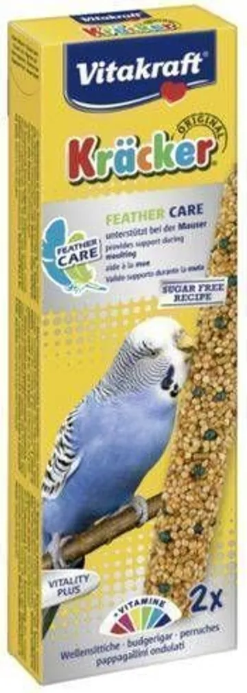 LEMMIKLOOMA VITAKRAFT VIIRPAPAGOIDE MAIUS KRÄCKER FEATHER CARE