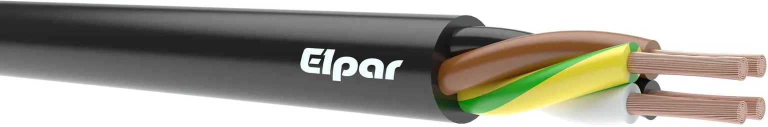 KUMMIKAABEL ELPAR H05RR-F 2X1,0MM