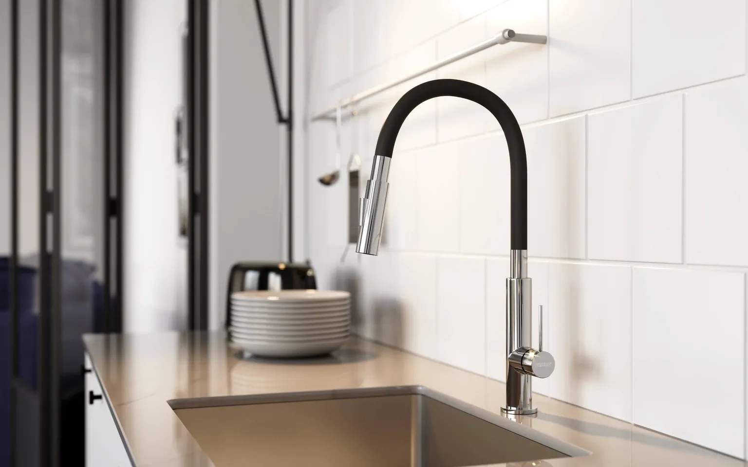 KÖÖGISEGISTI FERRO FITNESS SLIM 2F PAINDUV JOOKSUTORU MUST