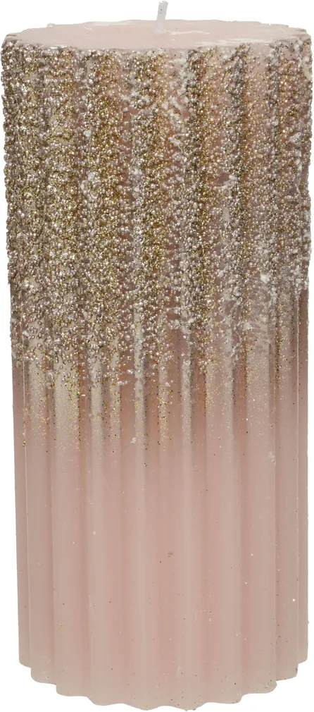 LAUAKÜÜNAL DECORIS Ø7X15CM ROOSA, SÄRAGA