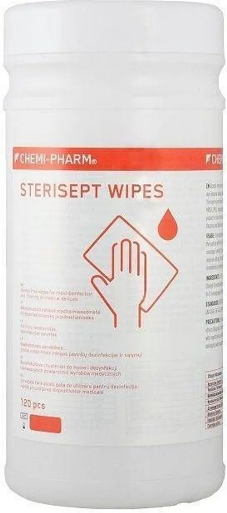 PUHASTUSLAPID CHEMI-PHARM ALKOHOLIVABAD 120TK