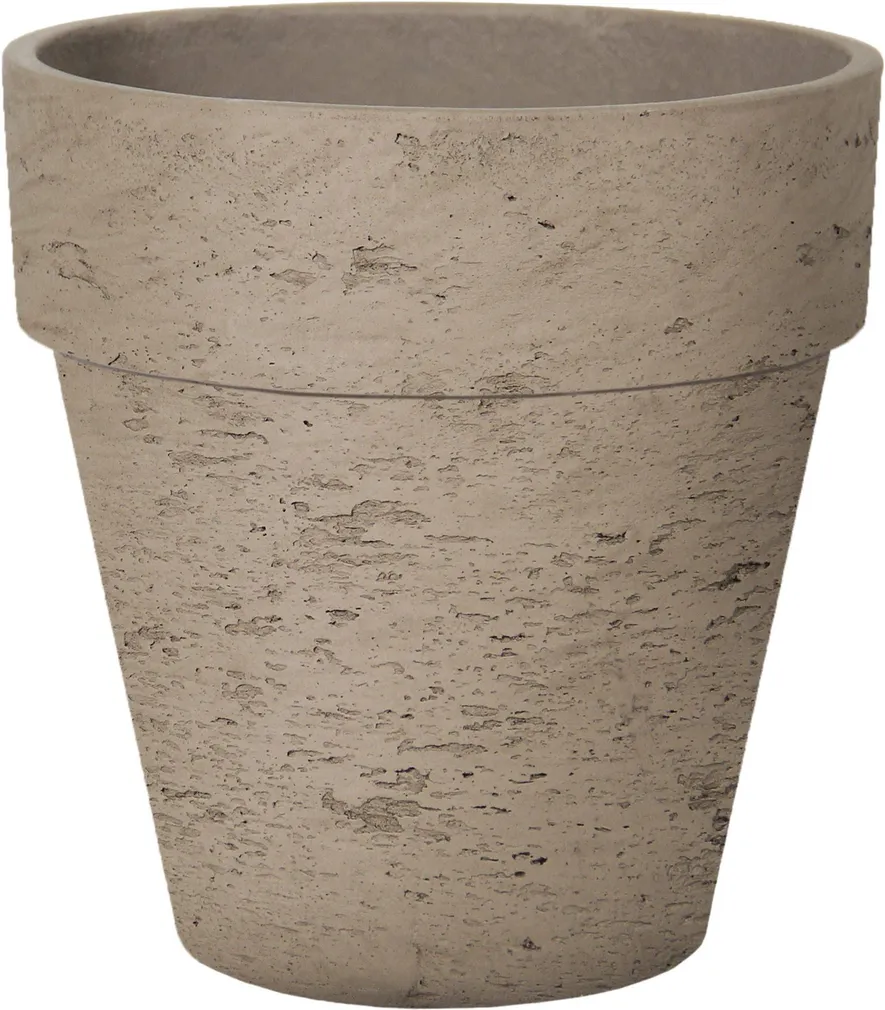 ÜMBRISPOTT RO CEMENT 21X21X24CM, PRUUN