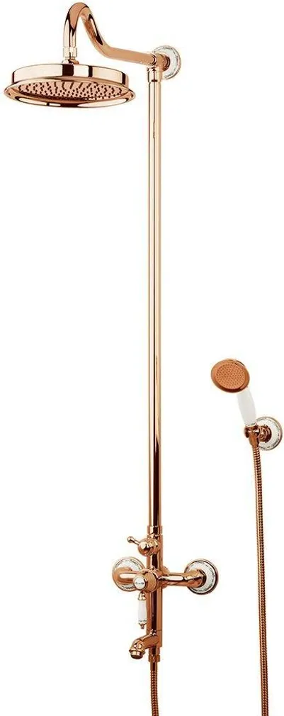 ÜLADUŠI KOMPLEKT SEGISTIGA BLUE STAR CAPRI ROOSA KULD