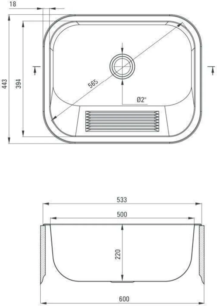 VALAMU MAJANDUSRUUMI ZYK 0100 533X433X220MM RV.TERAS
